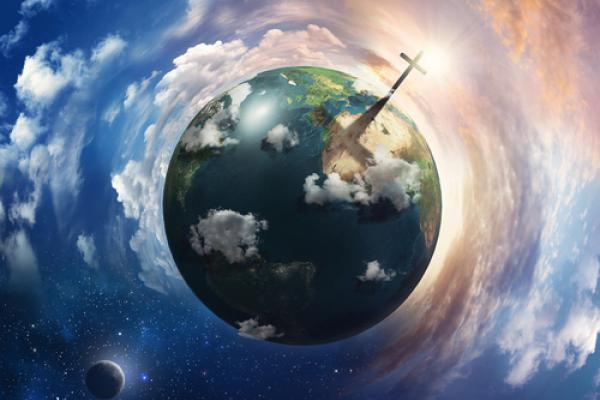 Cross shadow on earth, Cardens Design / Shutterstock.com