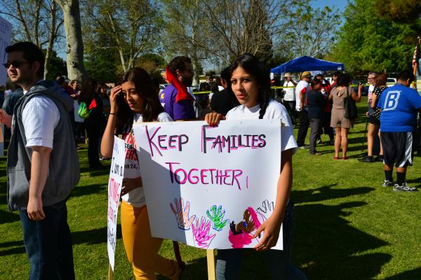 Immigration rally in Bakersfield, Calif., Richard Thornton / Shutterstock.com