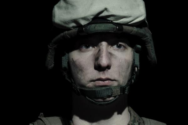 U.S. soldier mourning, BPTU / Shutterstock.com