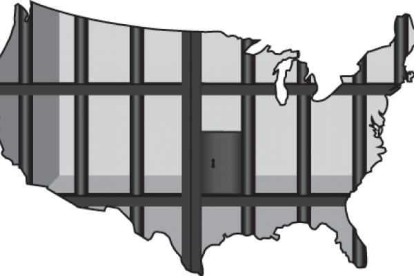 Mass incarceration illustration, Linda Bucklin/ Shutterstock.com