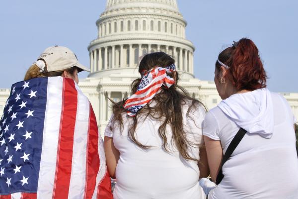 Immigration rally in Washington, D.C., in April 2013. Chad Zuber / Shutterstock.