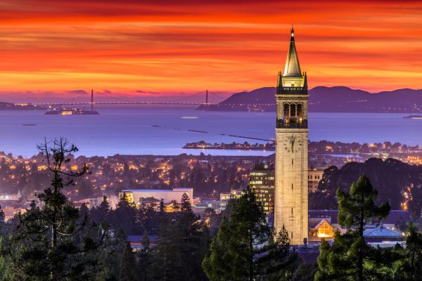 UC Berkeley Sather Tower. Image via Chao Kusollerschariya/shutterstock.com