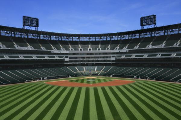 Baseball stadium photo, Margie Hurwich / Shutterstock.com