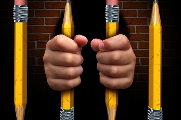School-to-prison pipeline illustration, Lightspring / Shutterstock.com