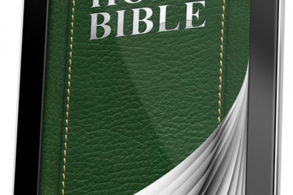Tablet Bible. Image courtesy Alberto Masnovo/shutterstock.com