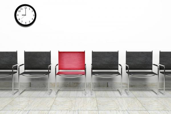 Chairs in a waiting room. Image courtesy Gts/shutterstock.com