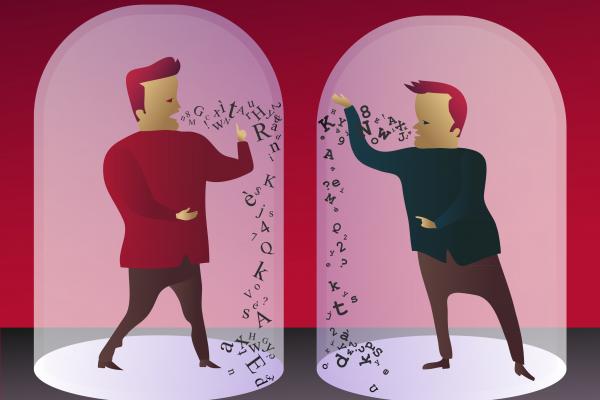 Communication breakdown illustration, durantelallera / Shutterstock.com.