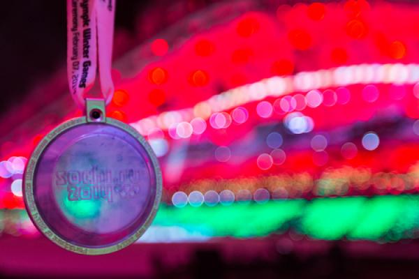 Spectator medal at Sochi 2014 Olympic games, Iurii Osadchi / Shutterstock.com