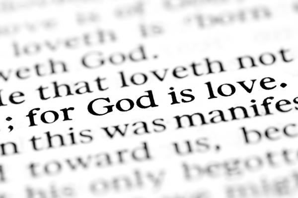 Text from the Bible. Image courtesy Lane V. Erickson/shutterstock.com