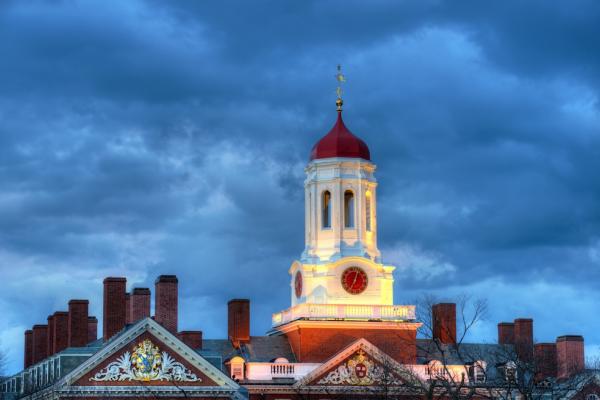Dunster House White Tower and Red Dome at Harvard, Jorge Salcedo / Shutterstock.
