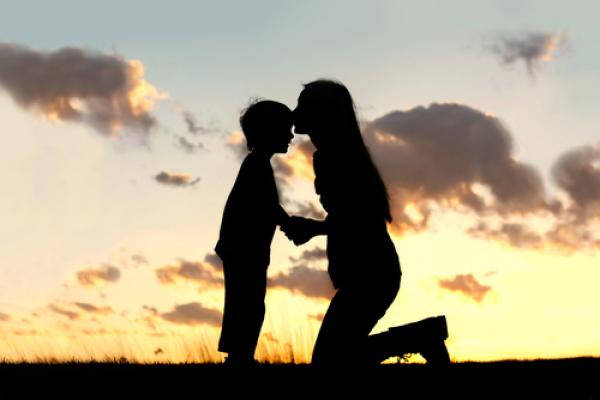 Mother and son. Image courtesy Christin Gasner/shutterstock.com.