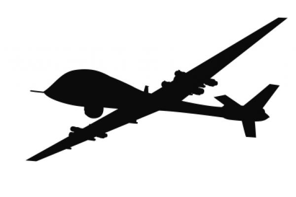 A unmanned military drone. Image courtesy Shutterstock / RNS