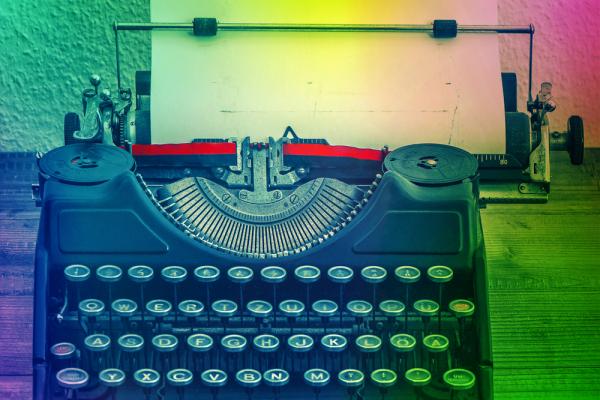 Typewriter in 2014. Image courtesy LiliGraphie/shutterstock.com