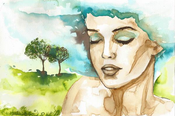 Mother Earth illustration, bruniewska / Shutterstock.com