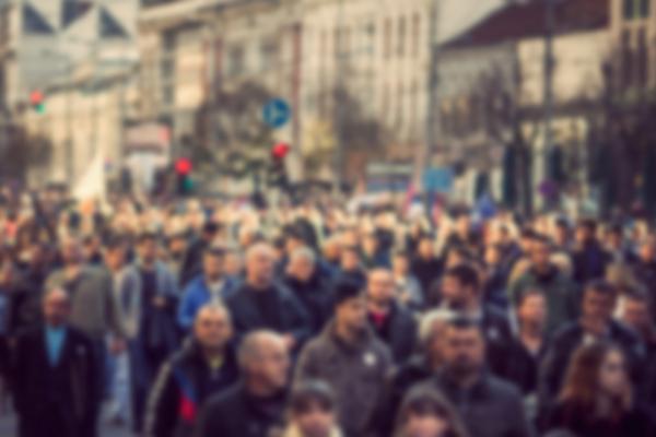 Crowd Marching