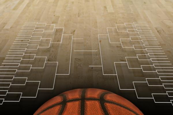 NCAA tournament bracket illustration,  Brocreative / Shutterstock.com