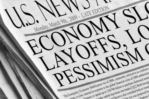 Newspaper headlines, justasc / Shutterstock.com