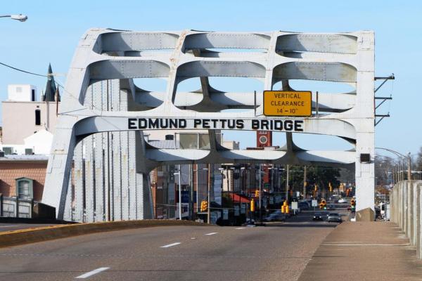 Edmund Pettus Bridge in Selma, Ala.