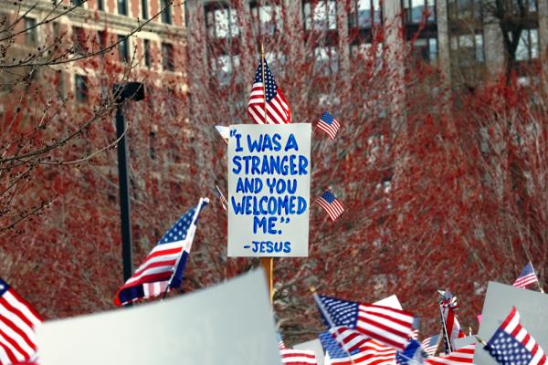 Boston immigration rally, Jorge Salcedo / Shutterstock.com