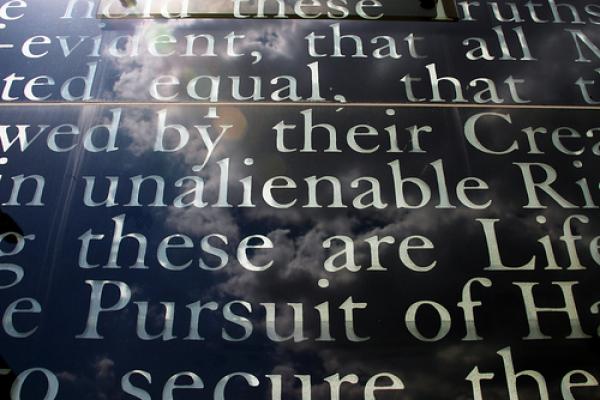 Declaration of Independence language, Frank Chang / Shutterstock.com