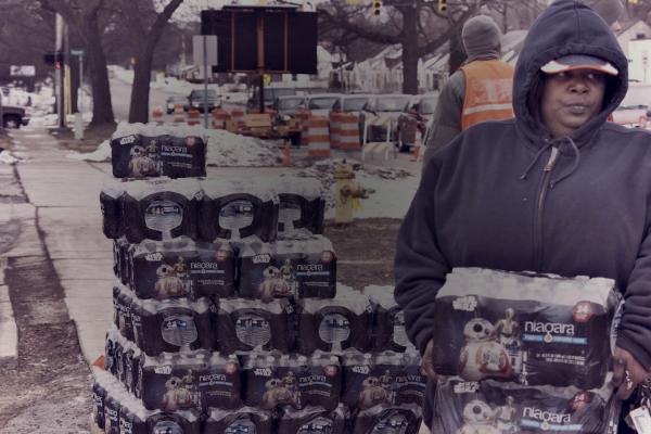 bottled water distribution