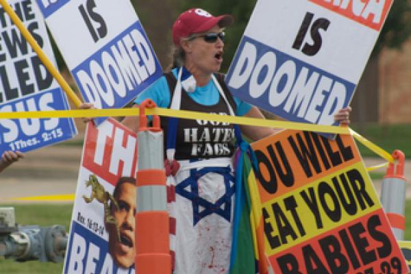 Westboro Baptist Protestors, Samuel Perry / Shutterstock.com