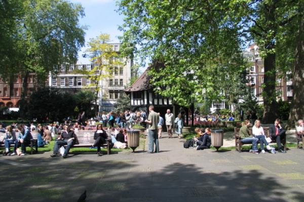 Soho Square, London, pablo / Shutterstock.com