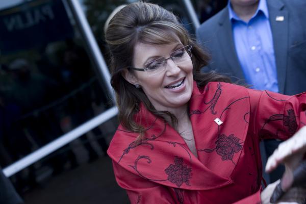Sarah Palin in Plano, Texas in 2009, Jennifer A. Walz / Shutterstock.com