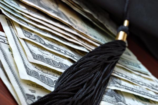 Student loan debt illustration, Marie C Fields / Shutterstock.com