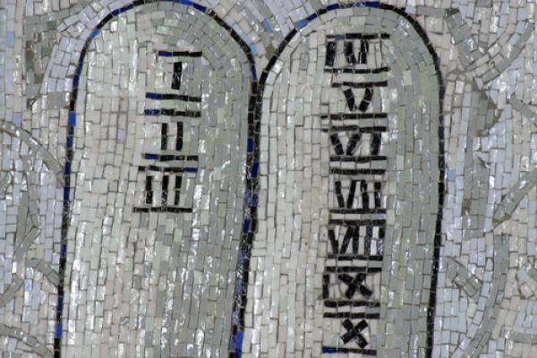 Ten Commandments Mosaic. Image via Zvonimir Atletic / Shutterstock