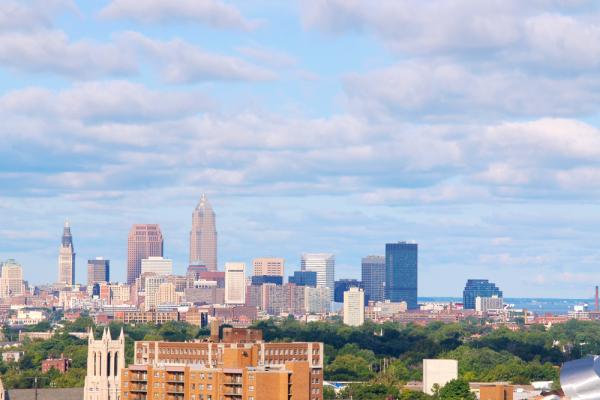 Cleveland skyline, Kenneth Sponsler, Shutterstock.com