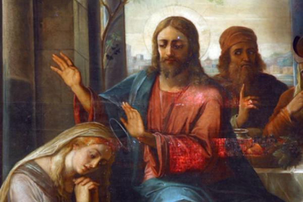 Jesus with Mary Magdalene, Zvonimir Atletic /Shutterstock.com