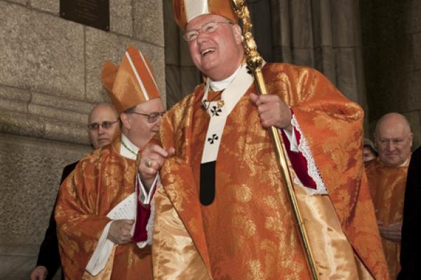 Photo: Cardinal Timothy Dolan: lev radin / Shutterstock.com
