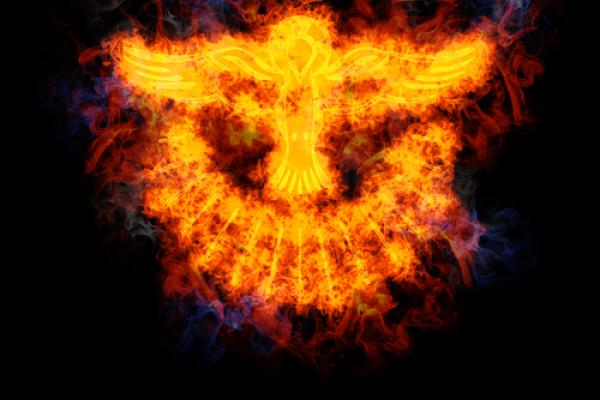 Illustration of the Holy Spirit flame, AridOcean / Shutterstock.com
