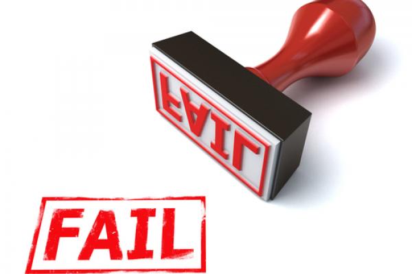 Fail stamp, koya979 / Shutterstock.com