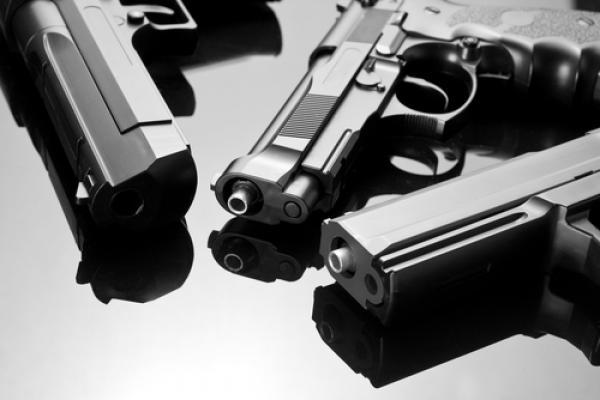 Handgun image, Nomad_Soul / Shutterstock.com
