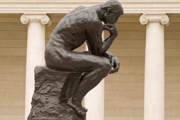 Rodin's thinker, Rafael Ramirez Lee / Shutterstock.com