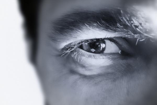 Close-up of a man's face, Tudor Catalin Gheorghe / Shutterstock.com