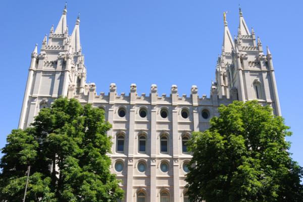 Mormon temple in Salt Lake City, Gary Whitton / Shutterstock.com