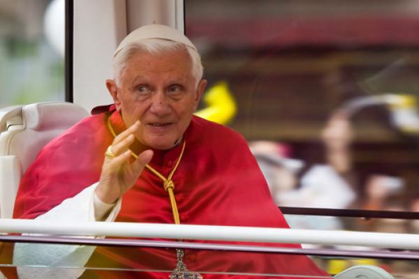Pope Benedict XVI photo by Natursports / Shutterstock.com