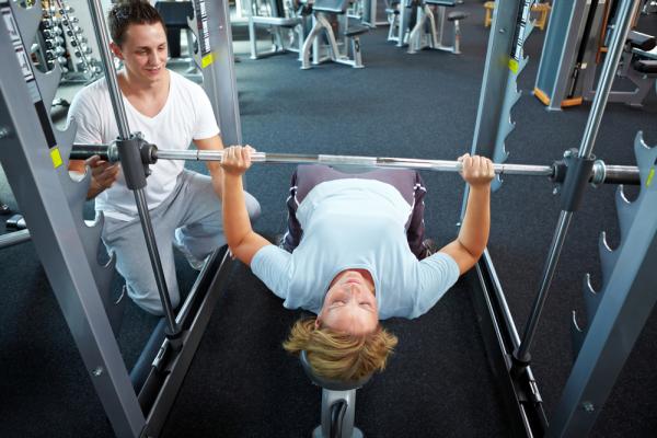 Gym image by Robert Kneschke / Shutterstock