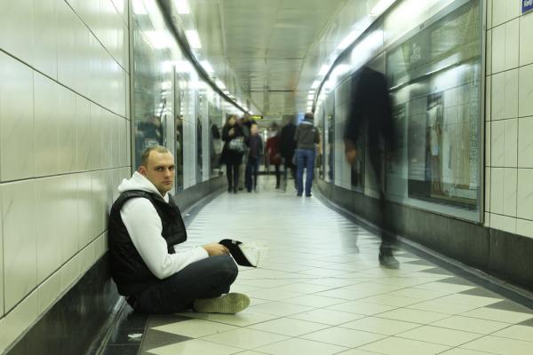 Young man in subway photo, PashOK / Shutterstock.com