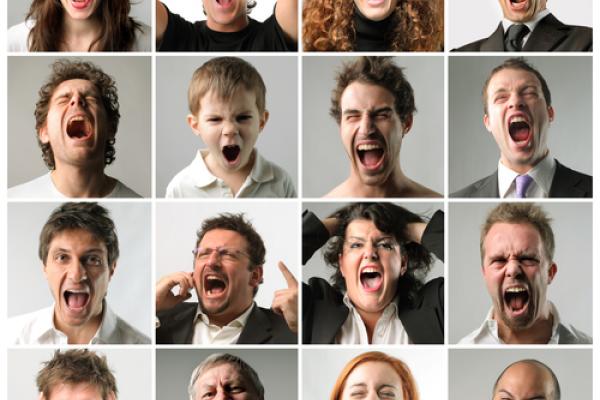 People yelling, olly / Shutterstock.com