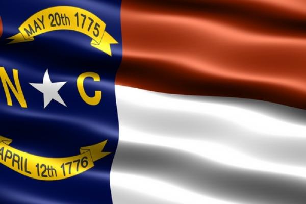 State flag of North Carolina. Illustration courtesy Martin Bangemann/shutterstoc