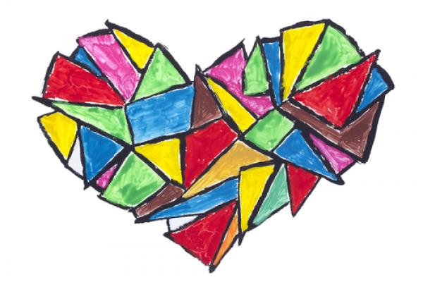 Heart image via Shutterstock