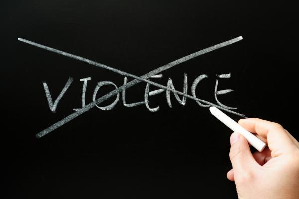 No violence photo, bbbar, Shutterstock.com