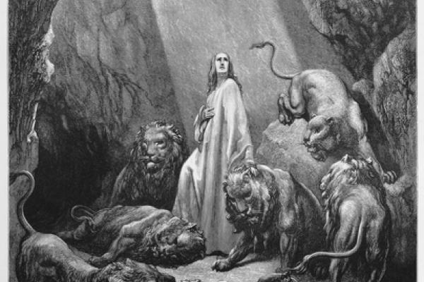 Daniel in the Lion's Den, Nicku / Shutterstock.com