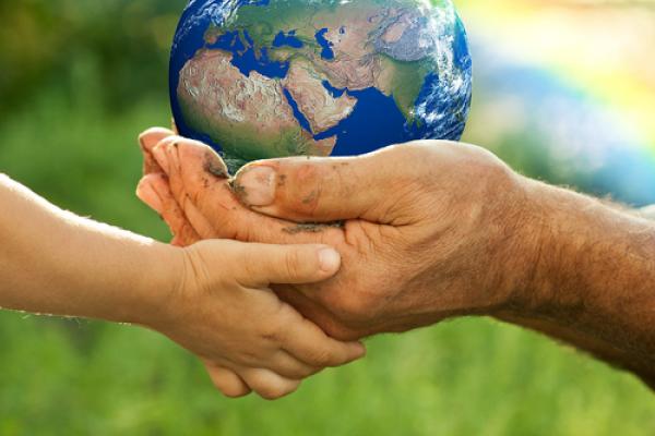 Caring for the Earth illustration, Sunny studio-Igor Yaruta / Shutterstock.com