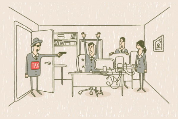 The taxman, © maximma / Shutterstock.com