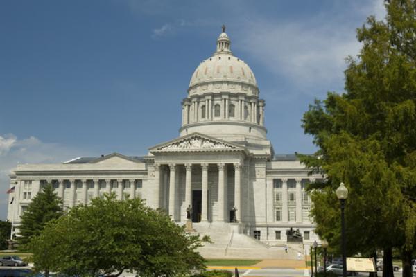 Missouri State Capitol Building in Jefferson City, Mo. J. Norman Reid / Shutters